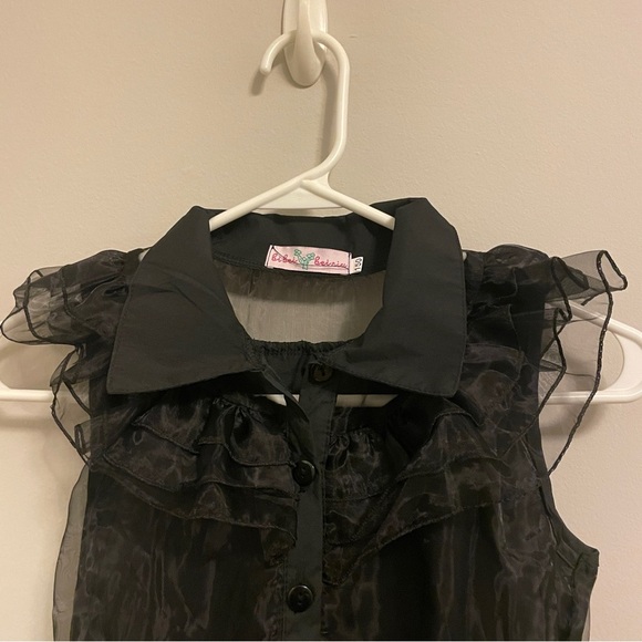 Tiered Black Bibei Beiniu Dress - Picture 2 of 7